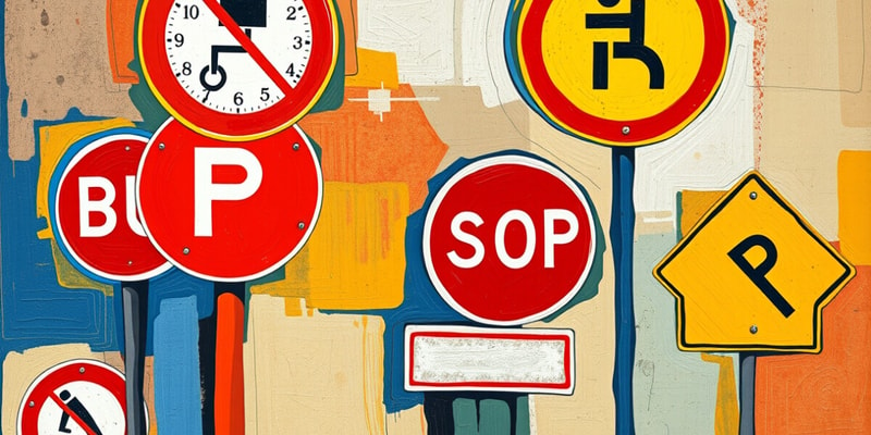 Driving Regulations and Road Signs Quiz