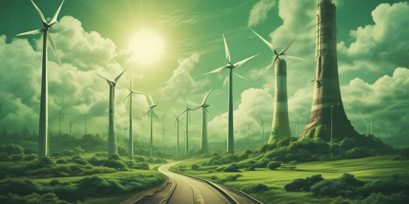 Energy Crisis and Transition to Green Energy Quiz