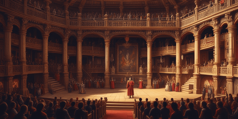 Literary History: Elizabethan Theater