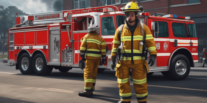 Firefighter/Paramedic Quiz