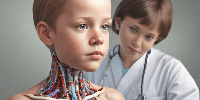 Examination of Head and Neck in Pediatrics