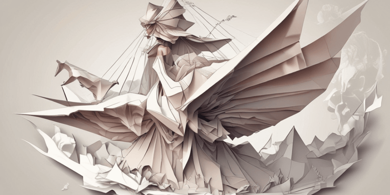 Origami and Paper Art: Form and Structure
