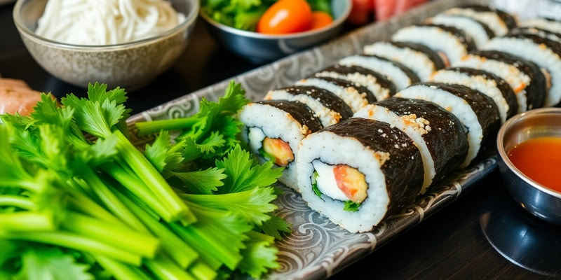 Sushi Ingredients and Types