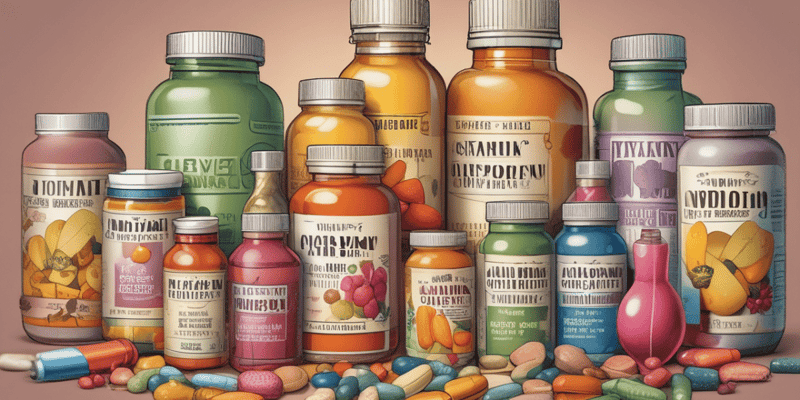 Vitamins as Medicines