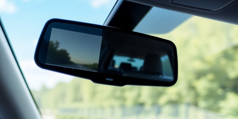 Smart Rear View Mirror Quiz