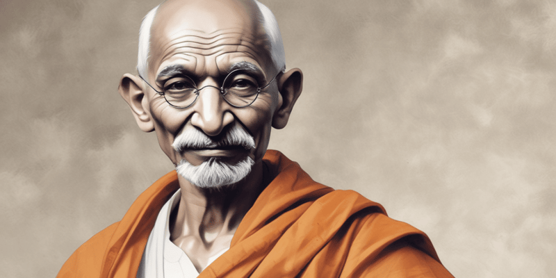 Mahatma Gandhi's Life and Achievements