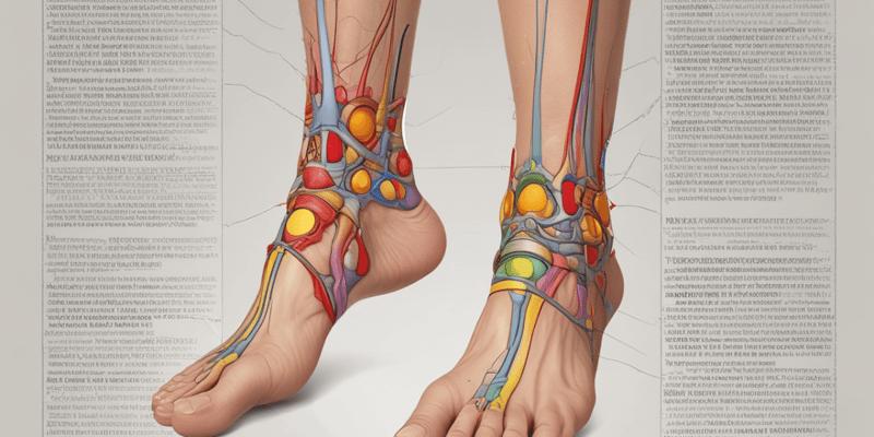 Foot and Ankle Trauma Diagnosis Quiz