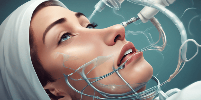 Anesthesia and Nasal Cannula in Dentistry