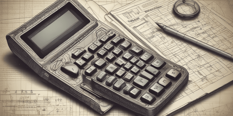 History of Computing and Calculators