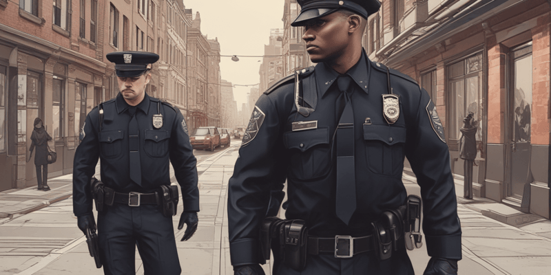 Evidence-Based Policing and Crime Reduction