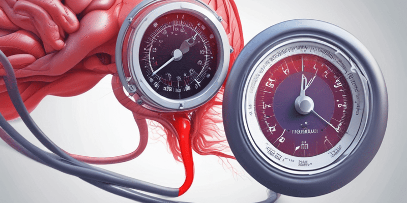 Physiological Mechanisms Regulating Blood Pressure