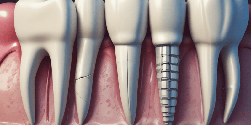 Dental Treatment of Tooth Fractures