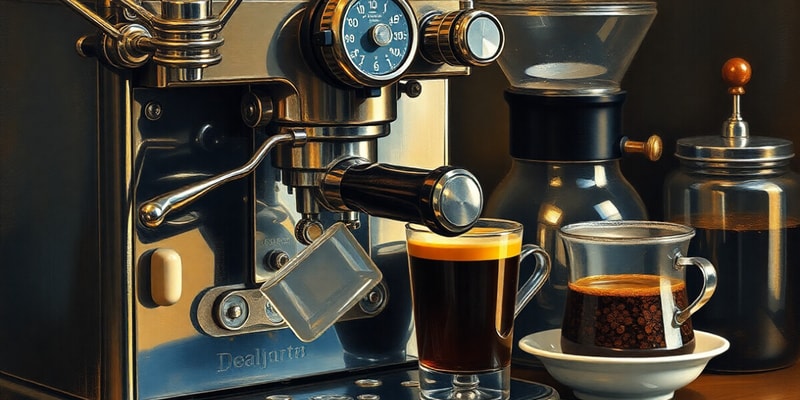 Espresso Machine Components and Functions