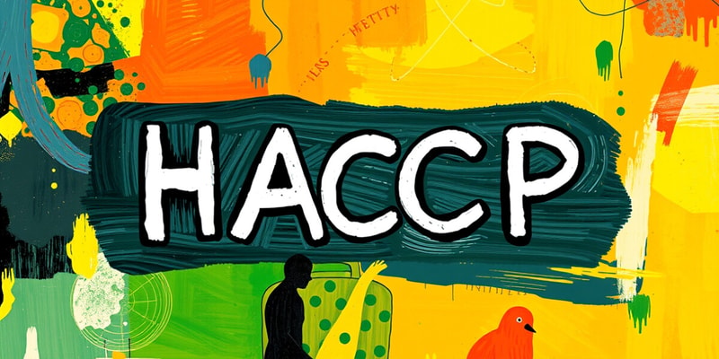 HACCP Overview and Critical Control Points