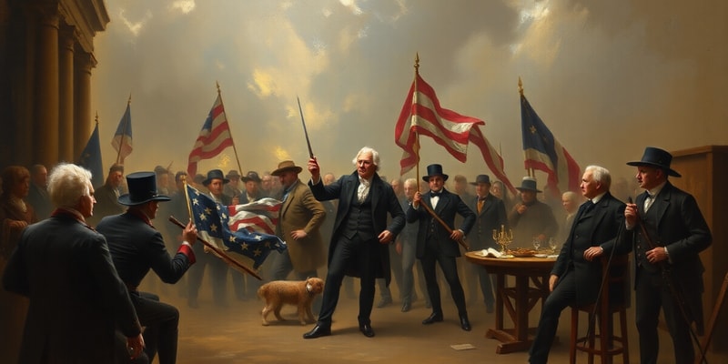 Washington's Presidency and Political Conflict