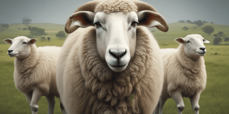 Sheep SAQ 1