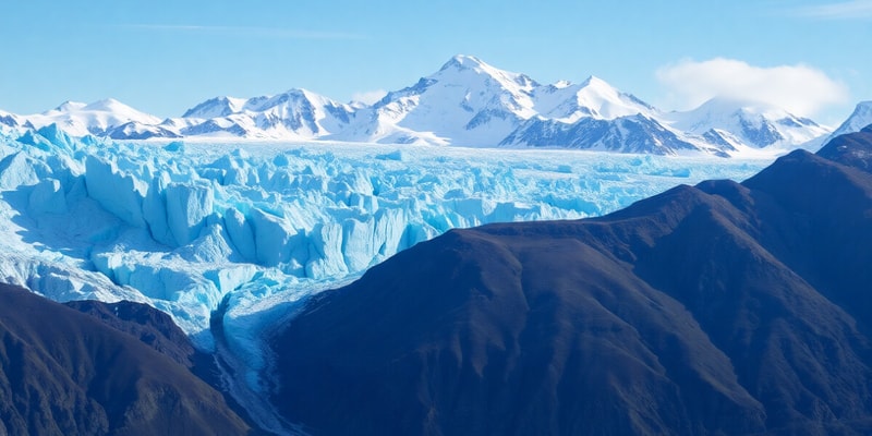 Earth's Cryosphere: Glaciers and Ice Formation