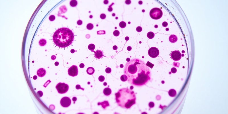 Microorganism Staining Techniques and Culture Media