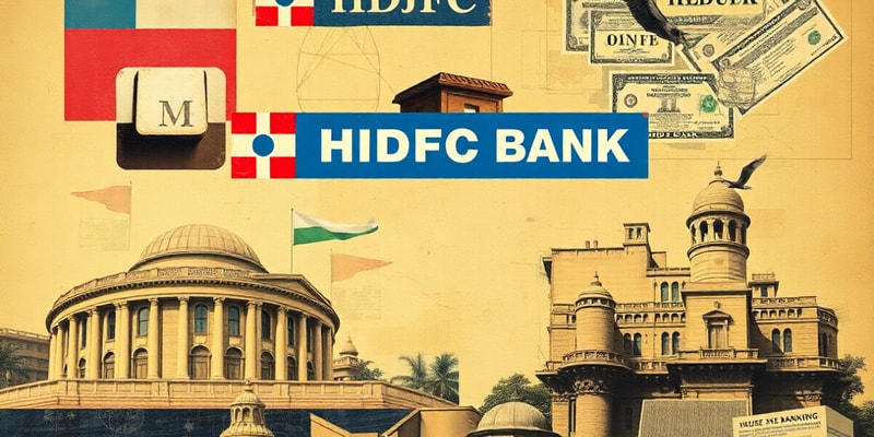 HDFC Bank and Financial Institutions in India