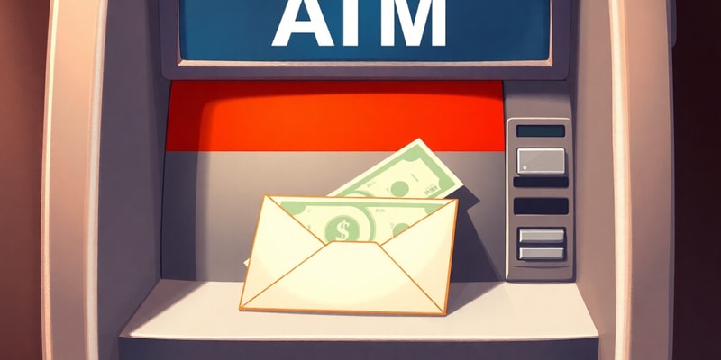 Cash Deposit Process at ATM