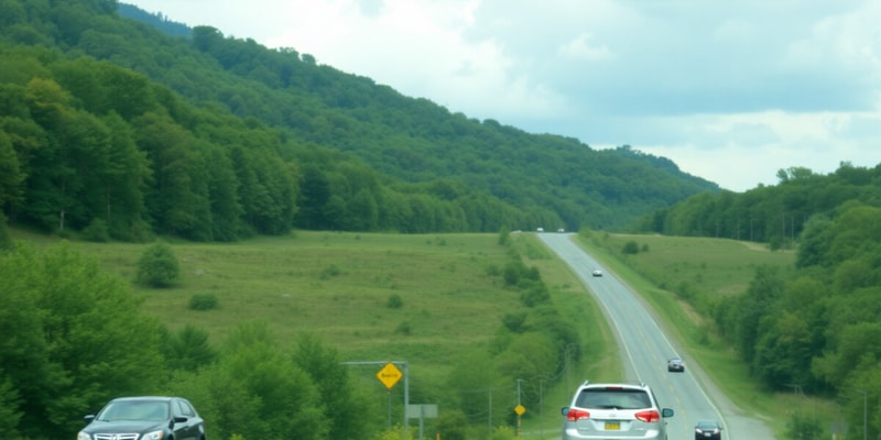 West Virginia Driver's Licensing Handbook Quiz