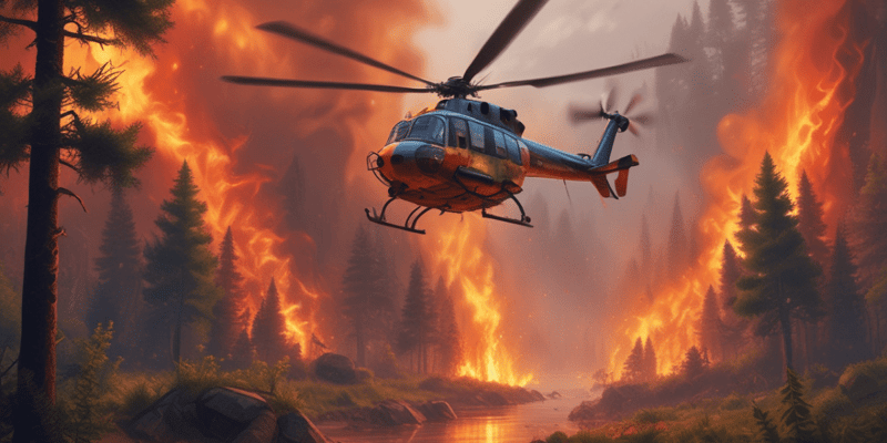 HeliCópteros y su uso en la extinción de incendios