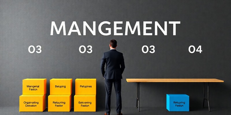 Management Principles Overview