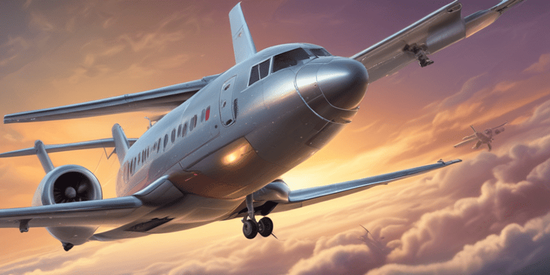 Aircraft Exterior Lighting Systems Quiz