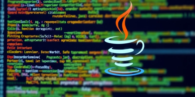 Java Programming Basics Quiz