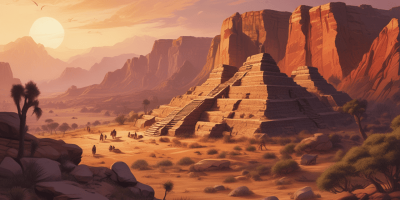 Ancient Southwest Cultures and Legacies Quiz