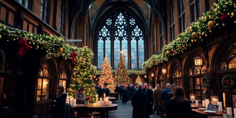 Christmas at Hogwarts - Chapter Overview