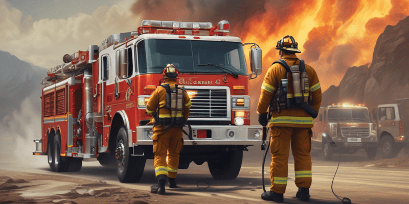 Firefighting Engine Company Operations