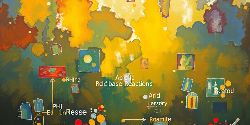 Chemie: Säure-Base Reaktionen