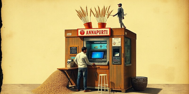 Grain ATM in India: Annapurti Initiative