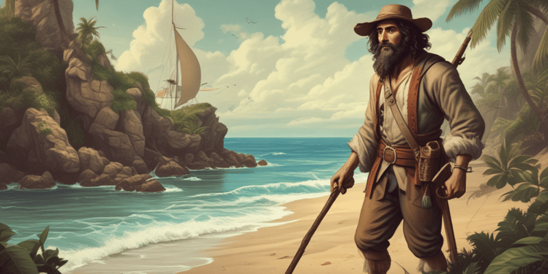 Robinson Crusoe: Early Life