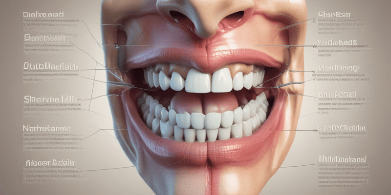 Anatomía dental: sonrisa ideal