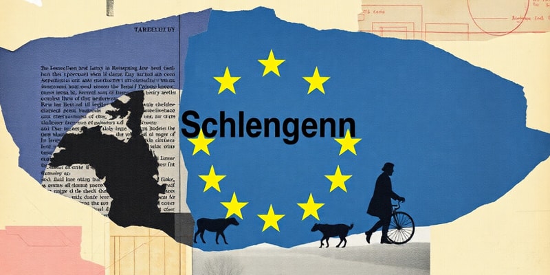 Schengen Area: Right to Cross Borders