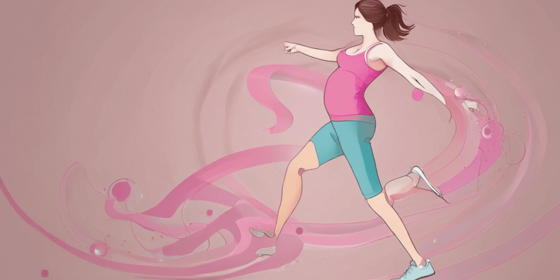 Pregnancy Exercise: Aerobic Exercise for Pregnant Women