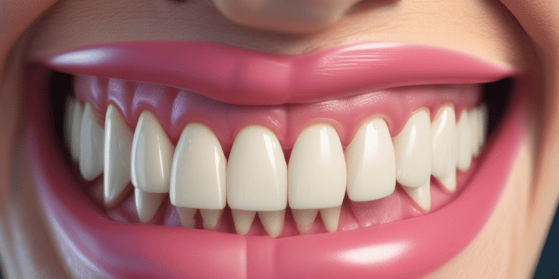 Types and Objectives of Removable Partial Dentures (RPD)