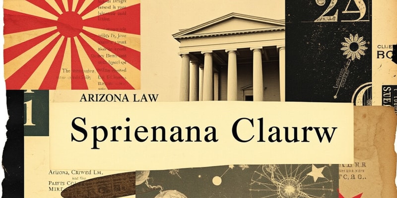 Arizona Rules of the Supreme Court (Core)