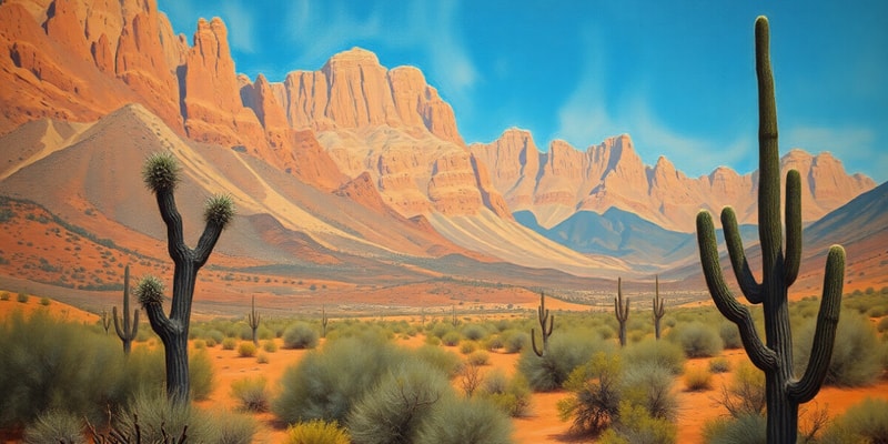 Desert Biomes and Climate Adaptations Quiz