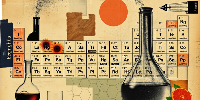 Science Periodic Table Flashcards #1