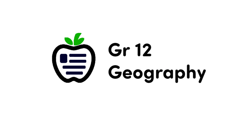 CH 2 SUM: Geomorphology