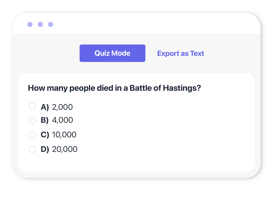 Printable Quiz Maker - Create a Printable Quiz With AI