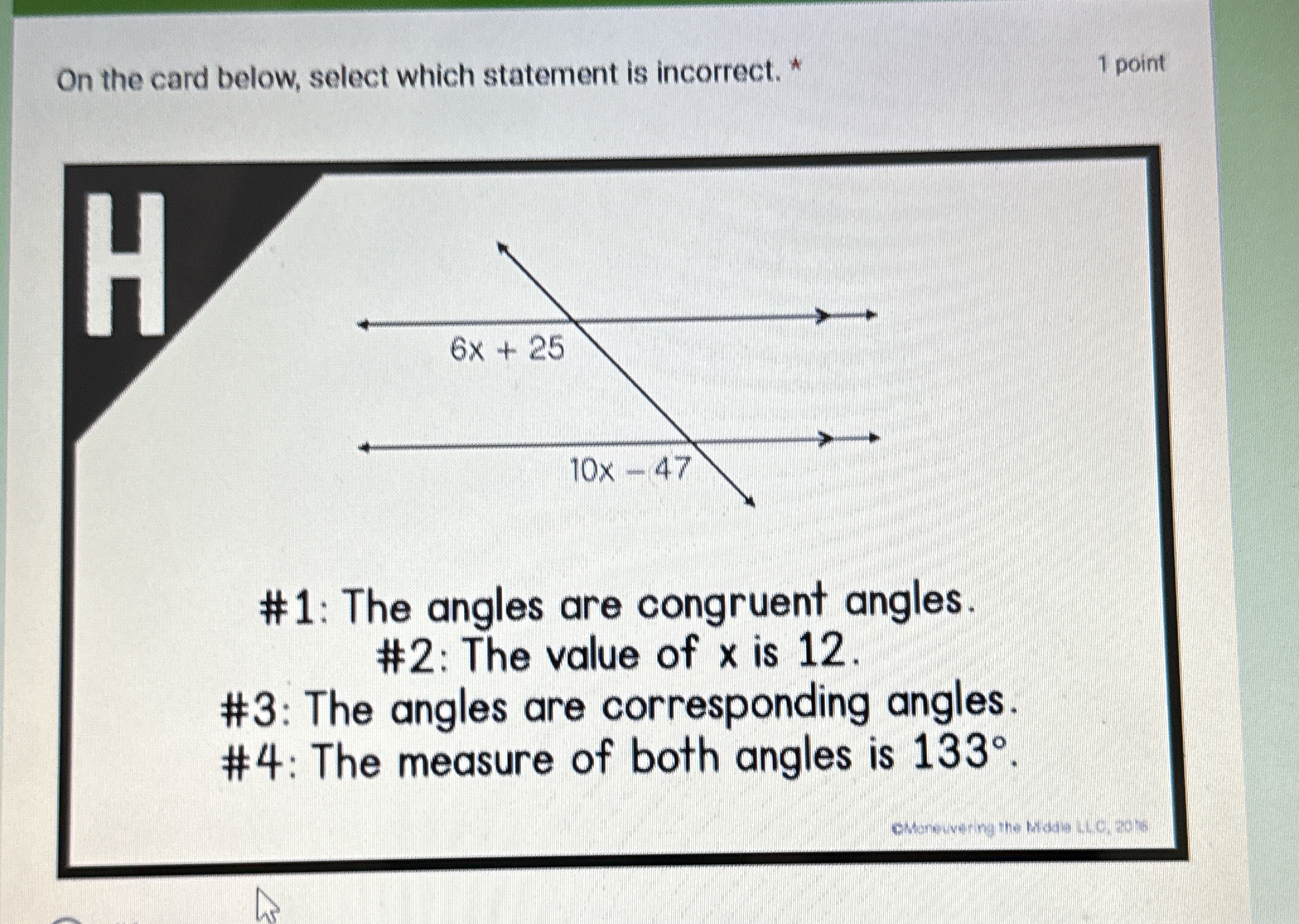 Question image