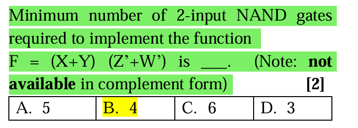 Question image