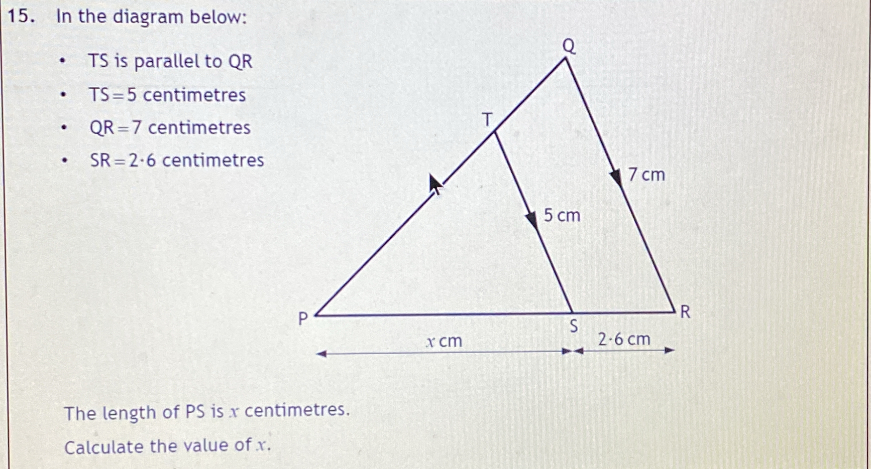 Question image