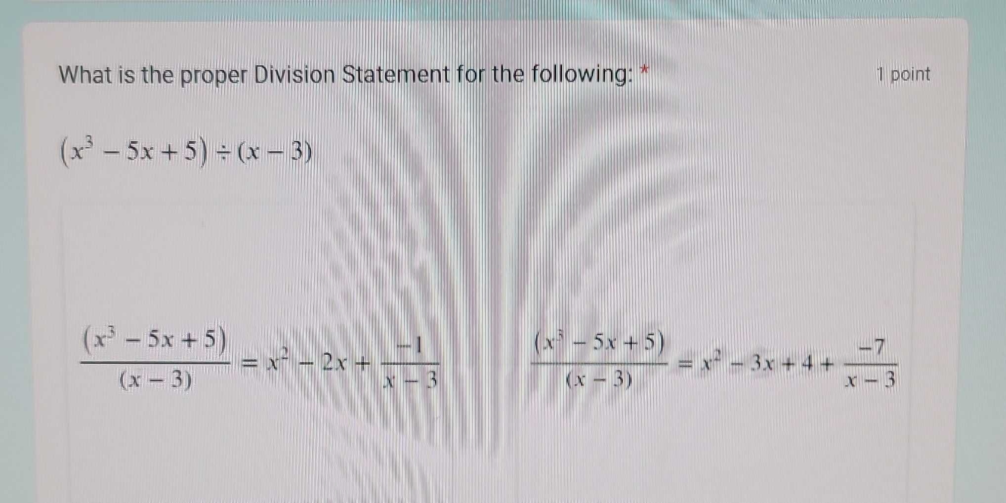 Question image
