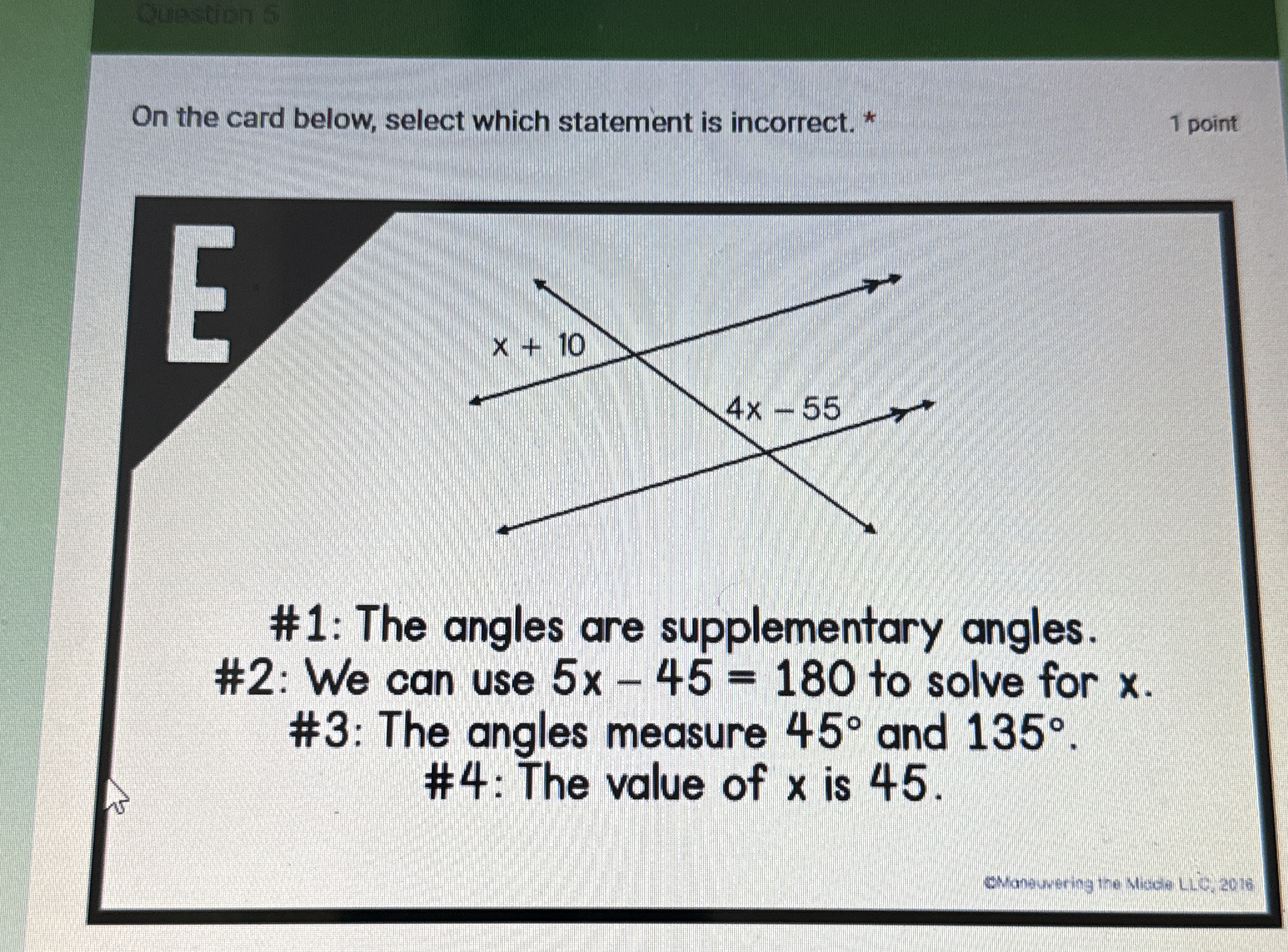 Question image